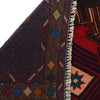 Baluchi Rug Handmade Multi Geometric 3x5 ft