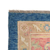 Ziegler Area Rug Handmade Deep Teal Blue Floral 10x13 ft