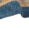 Ziegler Area Rug Handmade Deep Teal Blue Floral 10x13 ft
