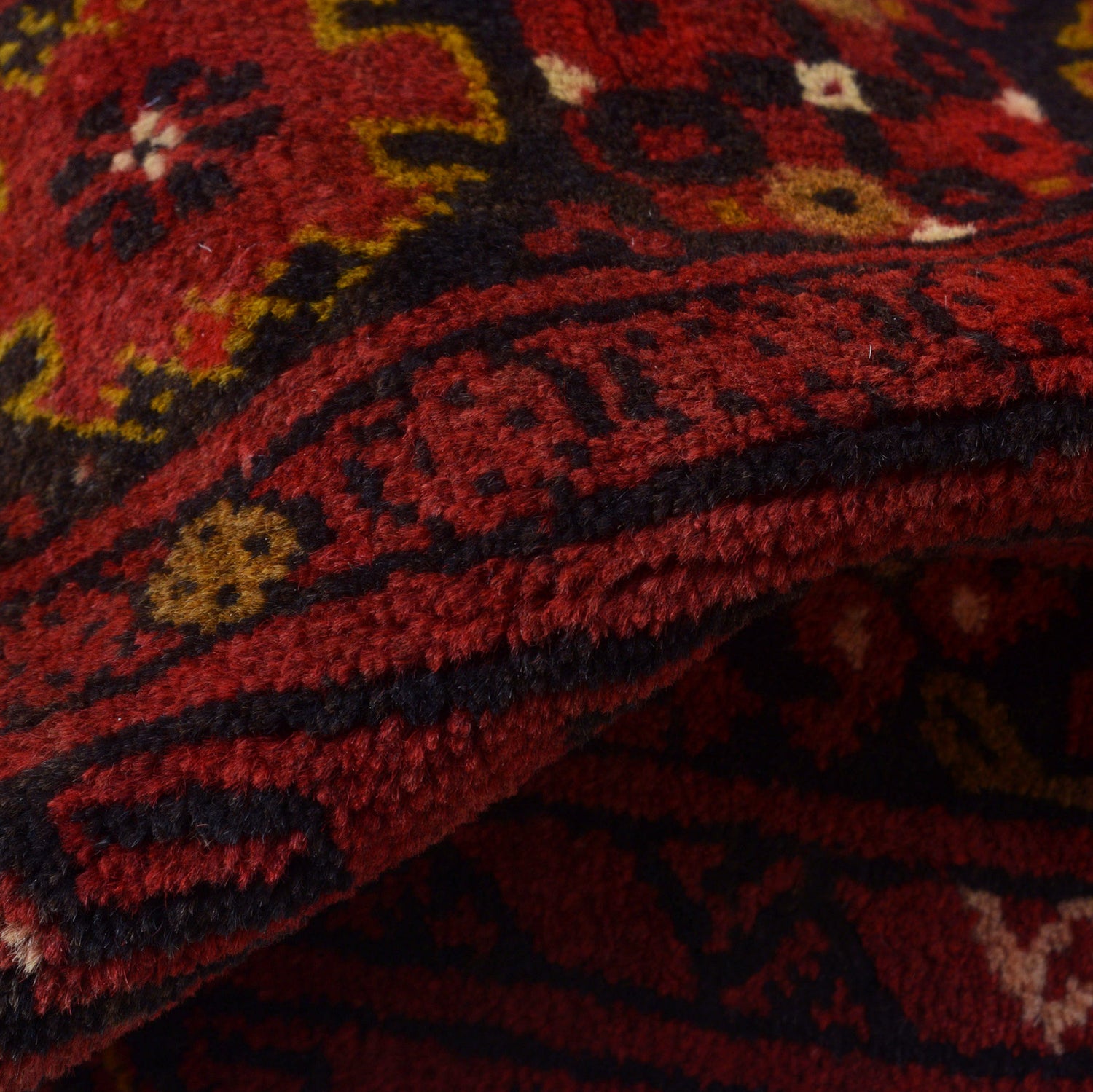 Khal Mohammadi Rug Handmade Red 7x10 ft