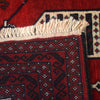 Baluchi Rug Handmade Red Prayer Design 2x4 ft