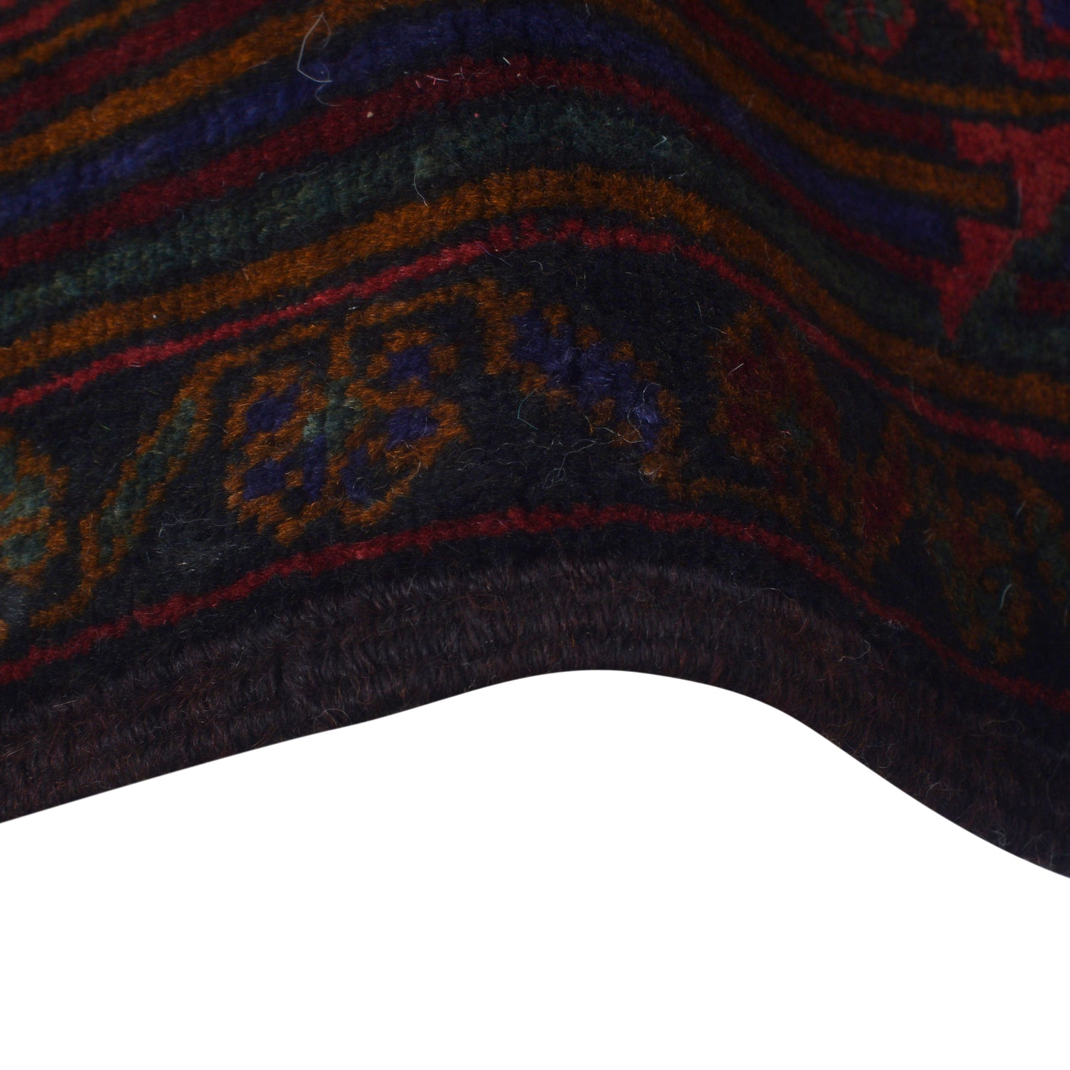 Baluchi Rug Handmade Multi Prayer Design 3x5 ft