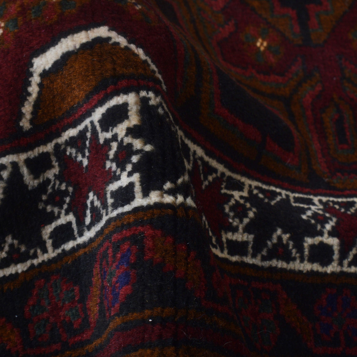 Baluchi Rug Handmade Multi Prayer Design 3x5 ft