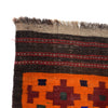 Maimana Kilim Area Rug Handmade Red Floral 9x12 ft