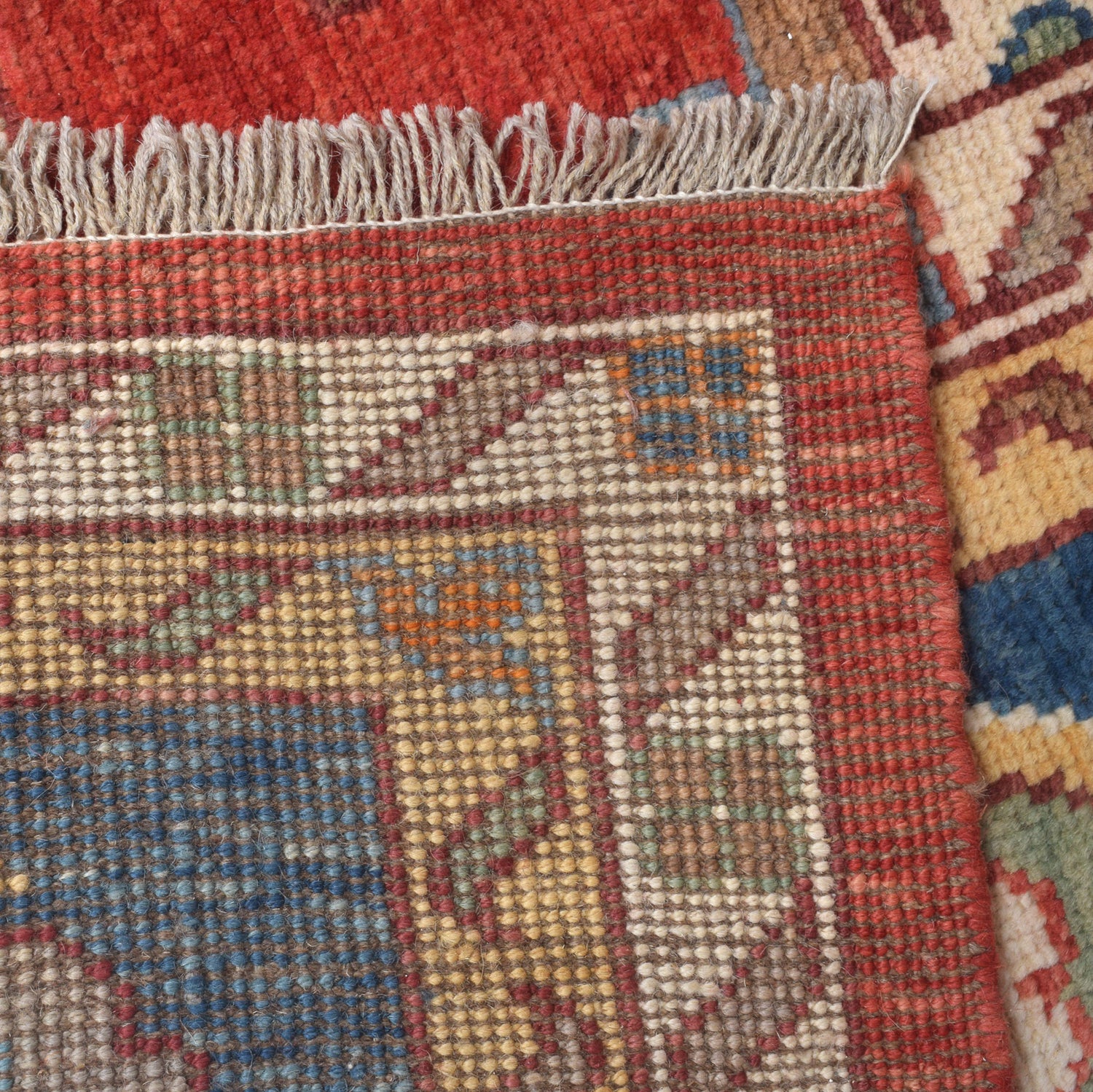 Oushak Area Rug Handmade Firebrick Floral 9x12 ft