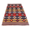 Maimana Kilim Area Rug Handmade Multi Floral 4x6 ft