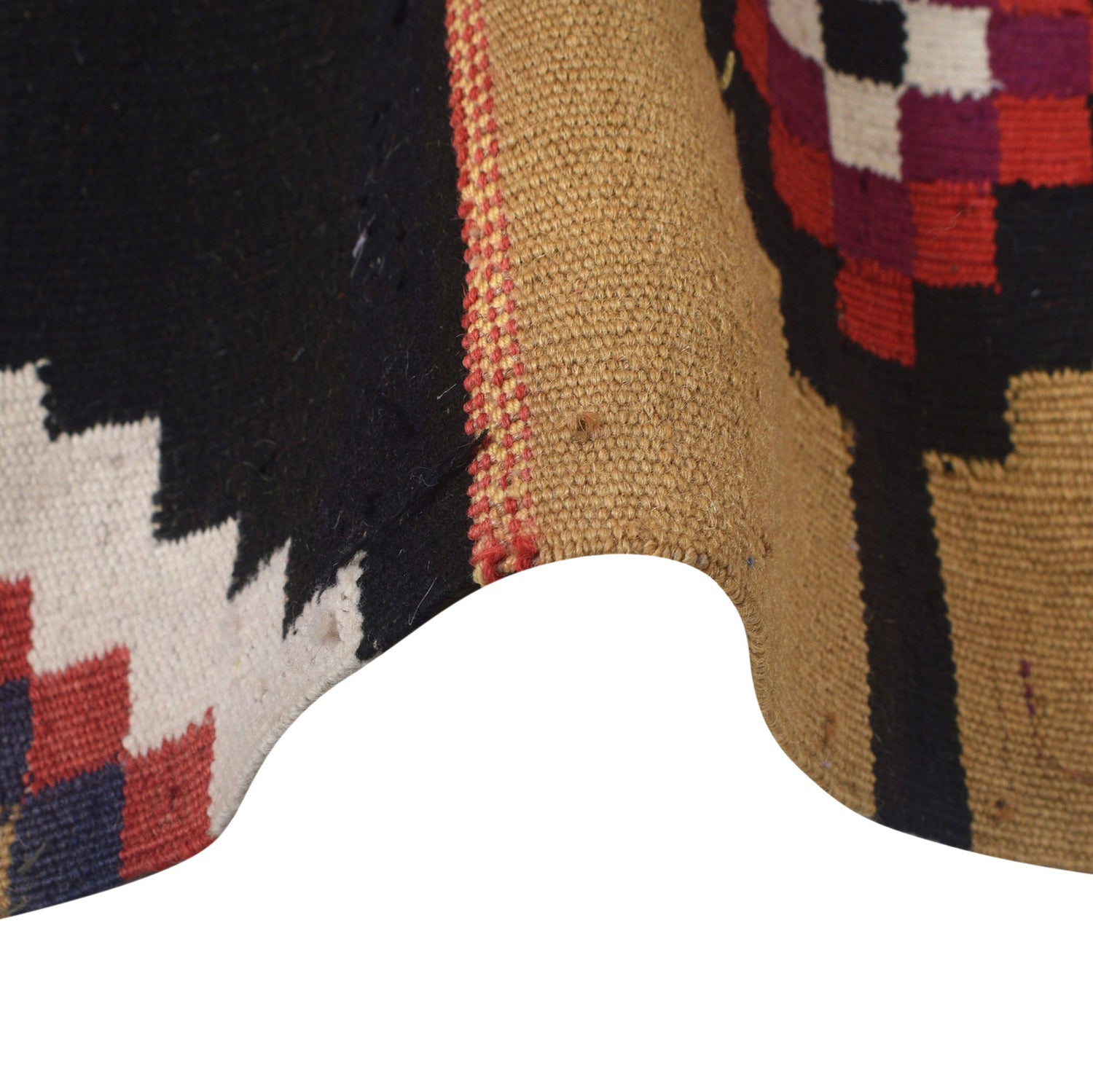 Maimana Kilim Area Rug Handmade Multi Floral 4x6 ft