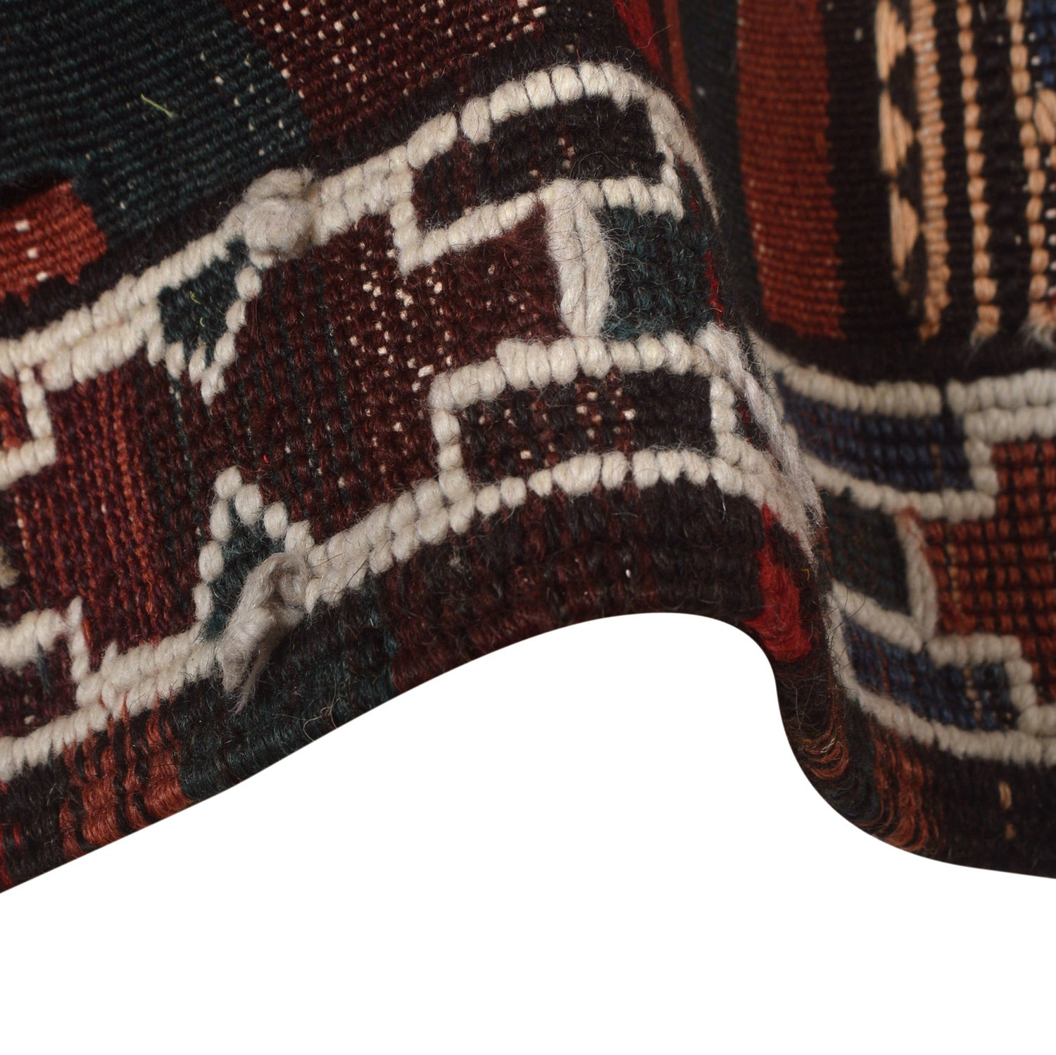 Maimana Kilim Runner Rug Handmade Multi Floral 10' Runner