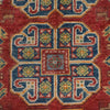Shirazi Area Rug Handmade Red Medallion 5x8 ft