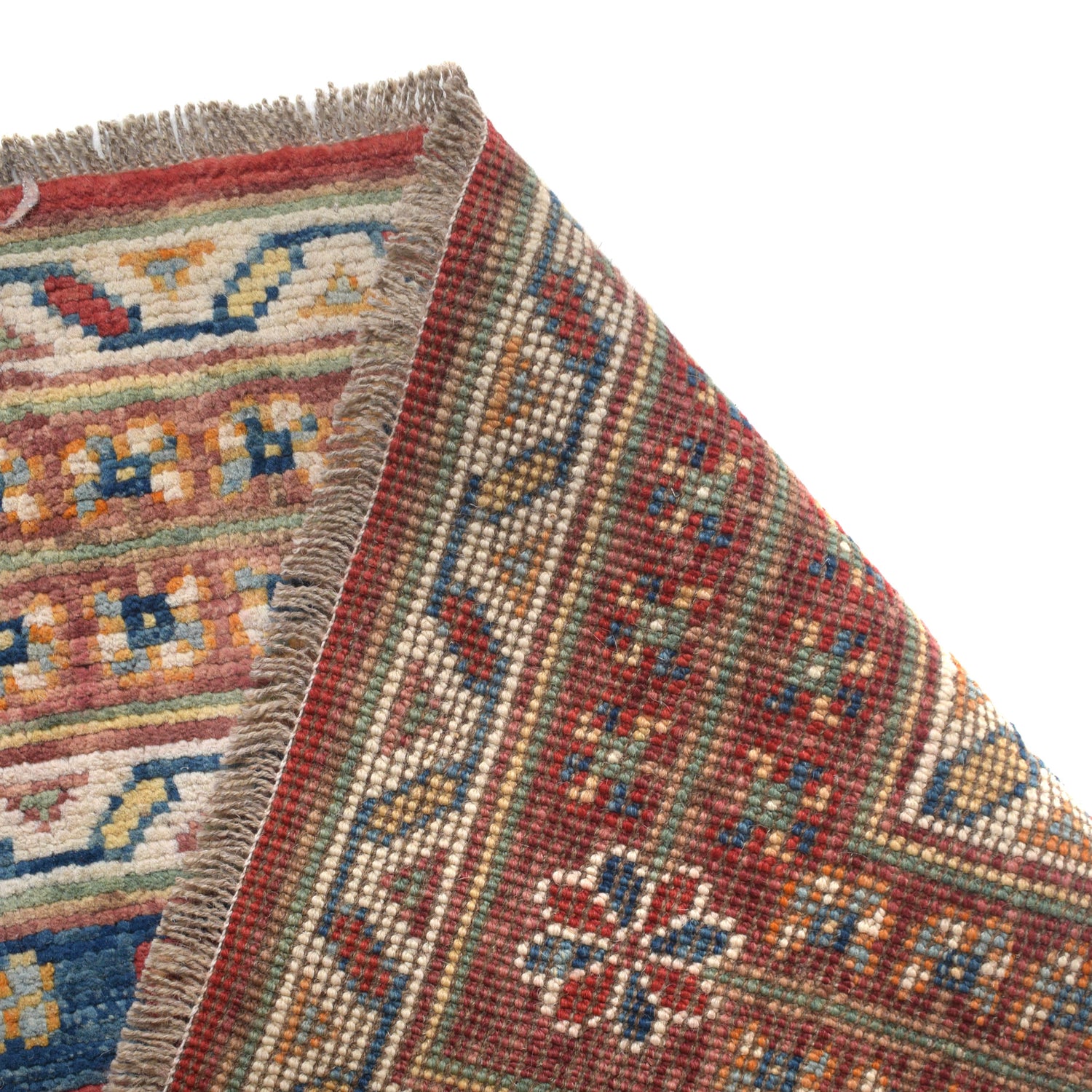 Shirazi Area Rug Handmade Red Medallion 5x8 ft