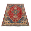 Shirazi Area Rug Handmade Red Medallion 7x10 ft
