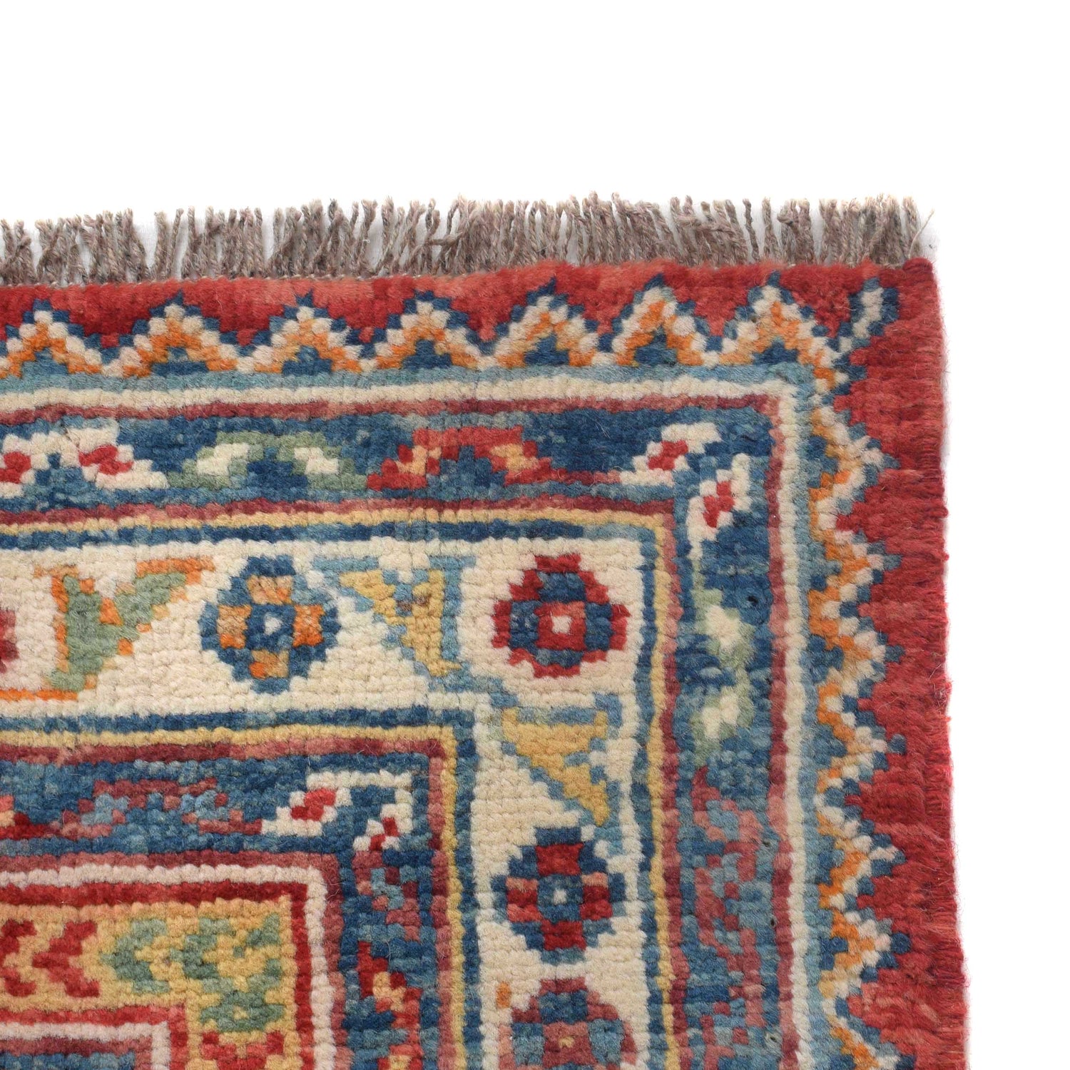 Shirazi Area Rug Handmade Red Medallion 7x10 ft