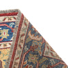 Heriz Area Rug Handmade Red Medallion 4x6 ft