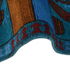 War Area Rug Handmade Blue Riffle + Tank 2x4 ft