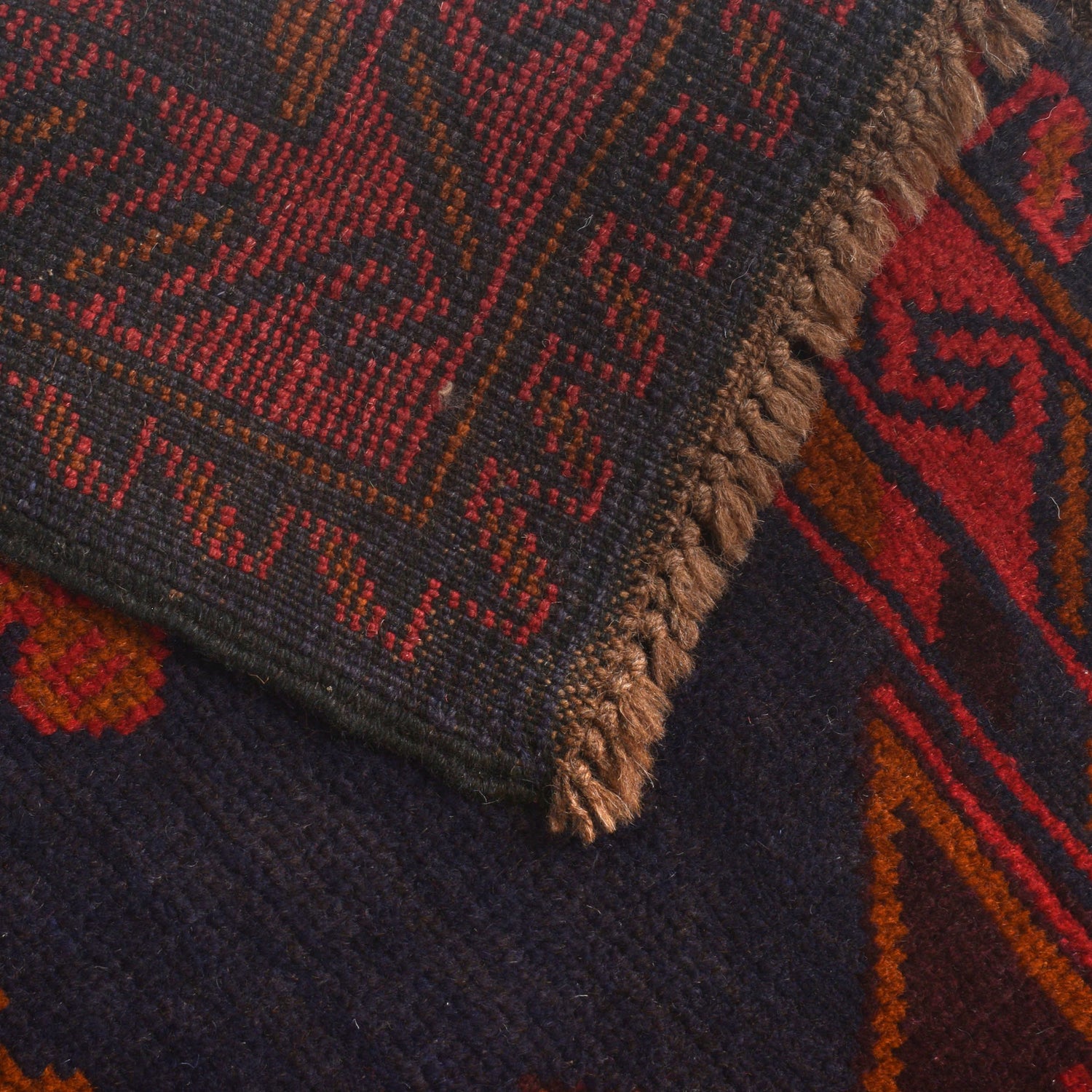 Baluchi Rug Handmade Multi Floral 4x6 ft