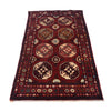Khal Mohammadi Rug Handmade Red 3x5 ft