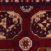 Khal Mohammadi Rug Handmade Red 3x5 ft