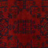 Khal Mohammadi Rug Handmade Red 4x7 ft