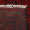 Khal Mohammadi Rug Handmade Red 4x7 ft