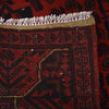 Khal Mohammadi Rug Handmade Red 4x7 ft