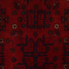 Khal Mohammadi Rug Handmade Red 4x7 ft