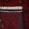 Khal Mohammadi Rug Handmade Red 4x7 ft