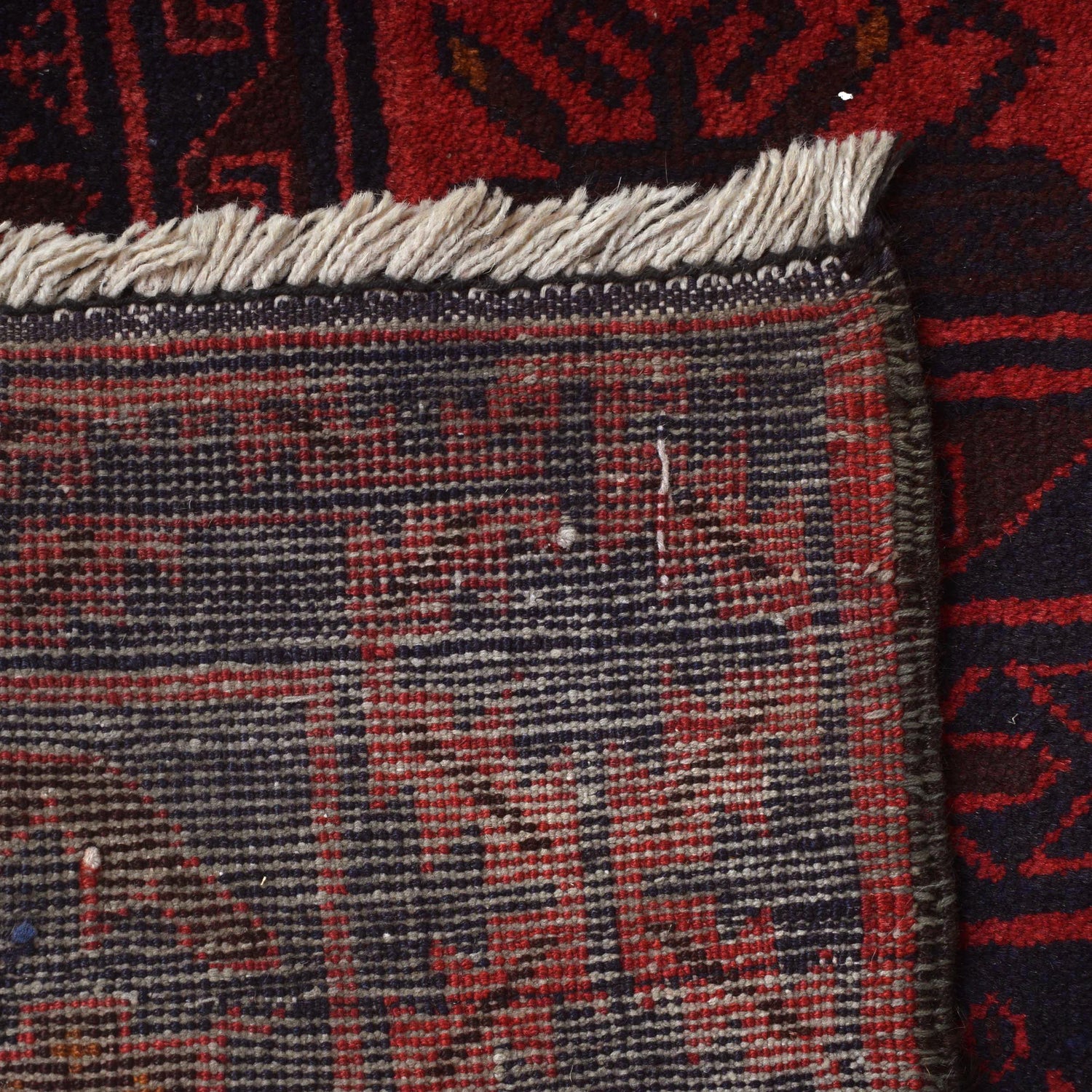 Bokhara Rug Handmade Deep Red Medallion 10x13 ft