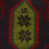 Baluchi Rug Handmade Brown Floral 4x6 ft