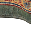 Oushak Area Rug Handmade Sage Green Floral 9x12 ft