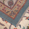 Oushak Area Rug Handmade Aqua Blue Floral 10x13 ft
