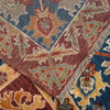 Bakhtiar Area Rug Handmade Burgundy Red Floral 9x12 ft