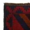 Baluchi Rug Handmade Multi Curvilinear 2x4 ft