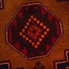 Baluchi Rug Handmade Red Geometric 3x5 ft