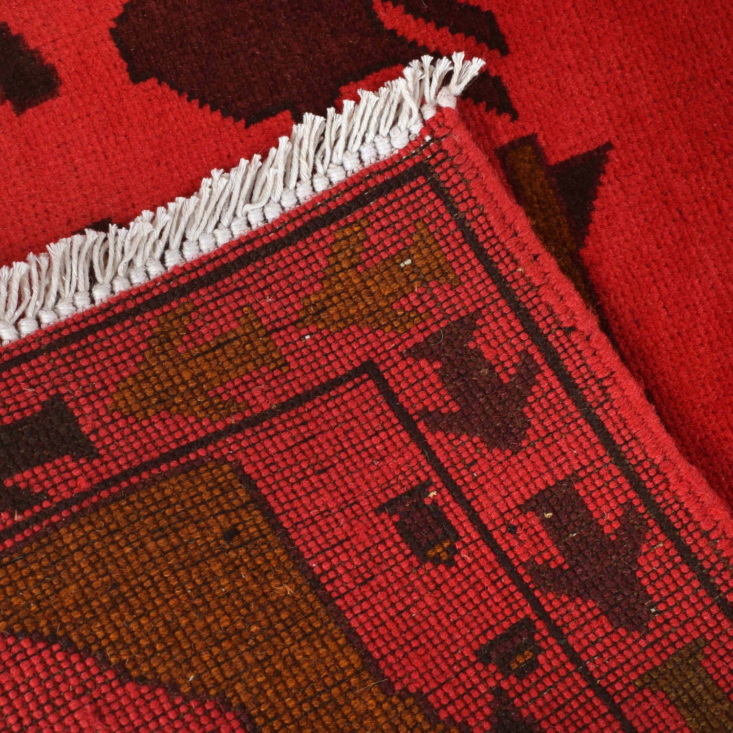 War Area Rug Handmade Pink Riffle + Tank 2x4 ft