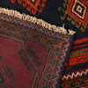 Baluchi Rug Handmade Multi Geometric 5x8 ft