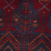 Baluchi Rug Handmade Multi Geometric 10' Runner