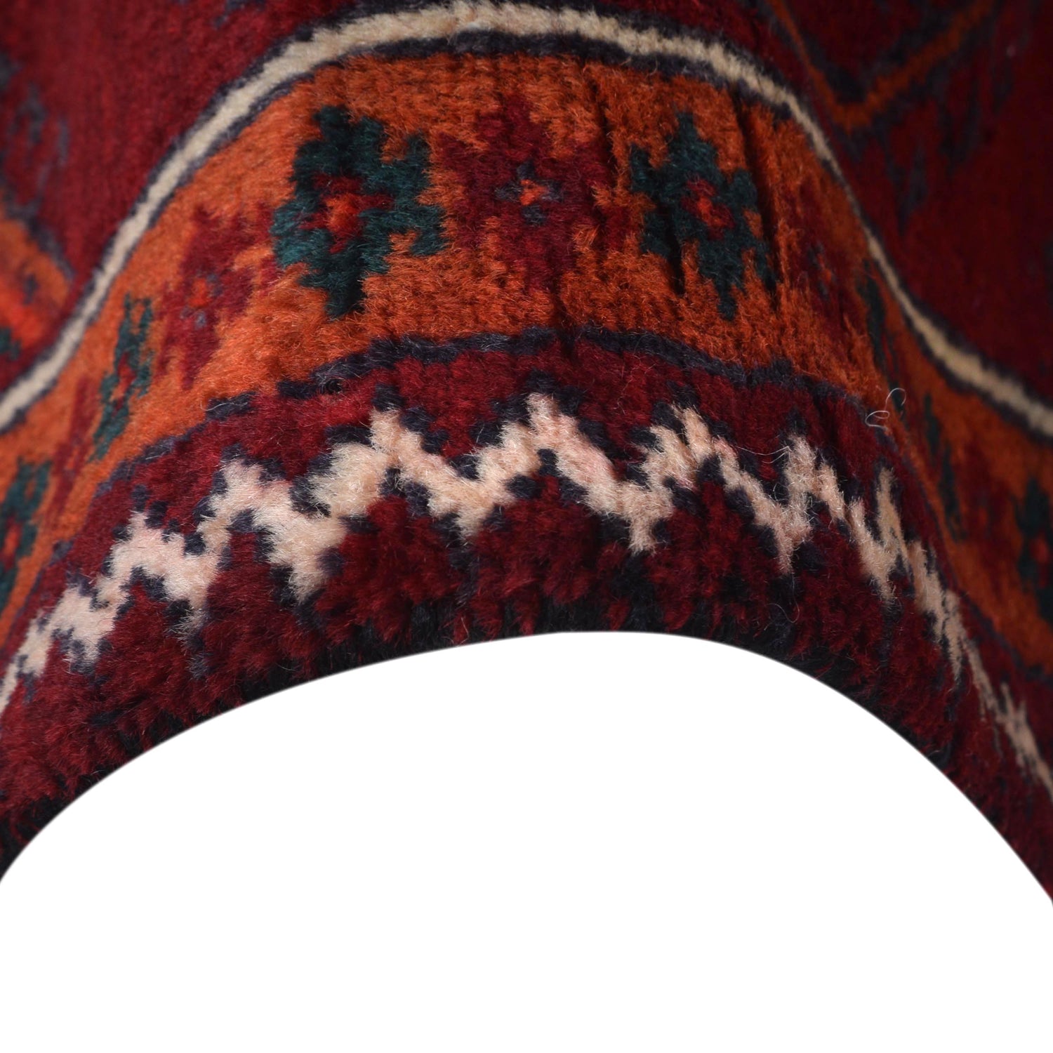 Baluchi Rug Handmade Multi Geometric 10' Runner