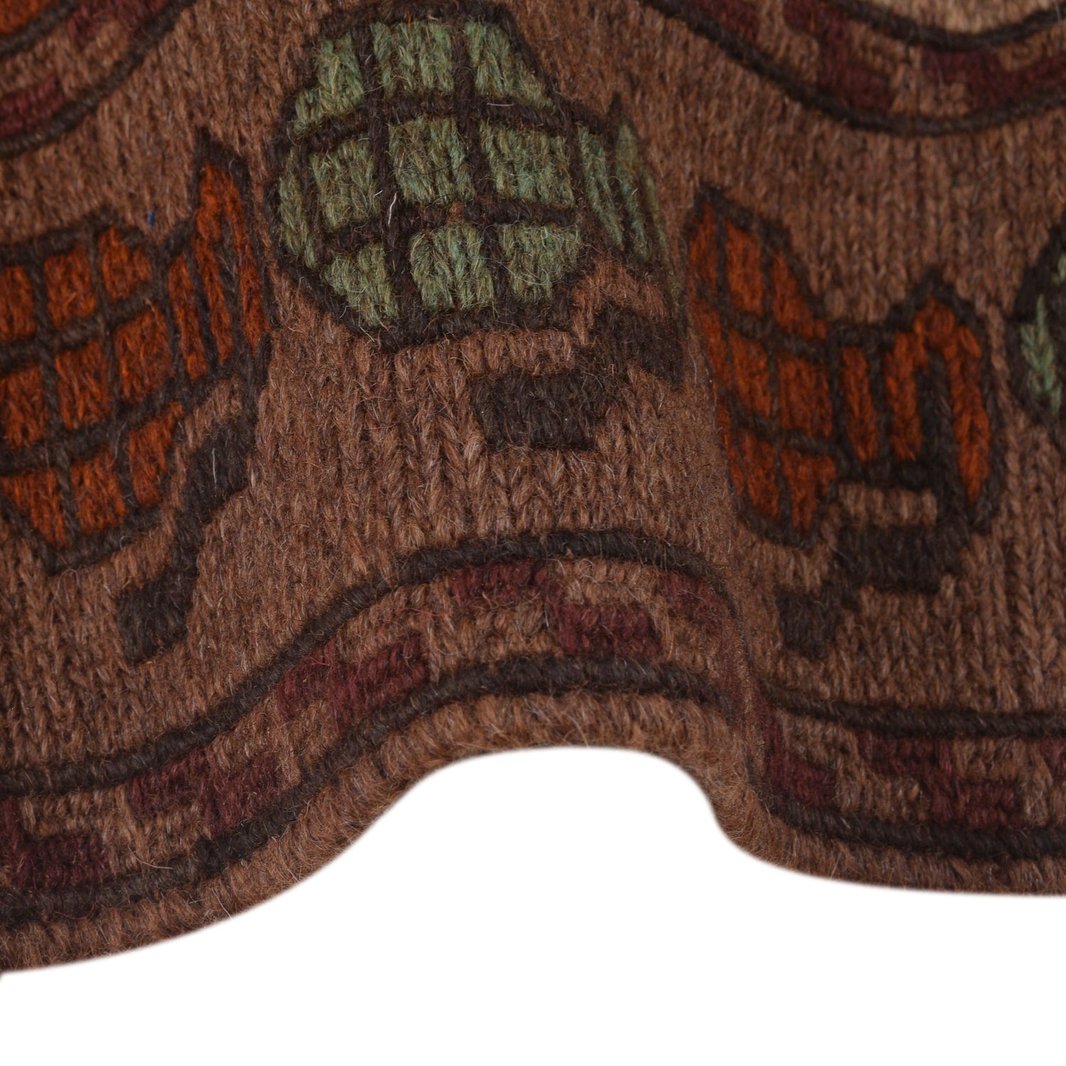 War Area Rug Handmade Multi Tank + Helicopter 2x4 ft