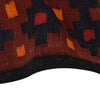 Maimana Kilim Area Rug Handmade Red Floral 7x10 ft
