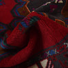 Baluchi Rug Handmade Red Geometric 3x5 ft