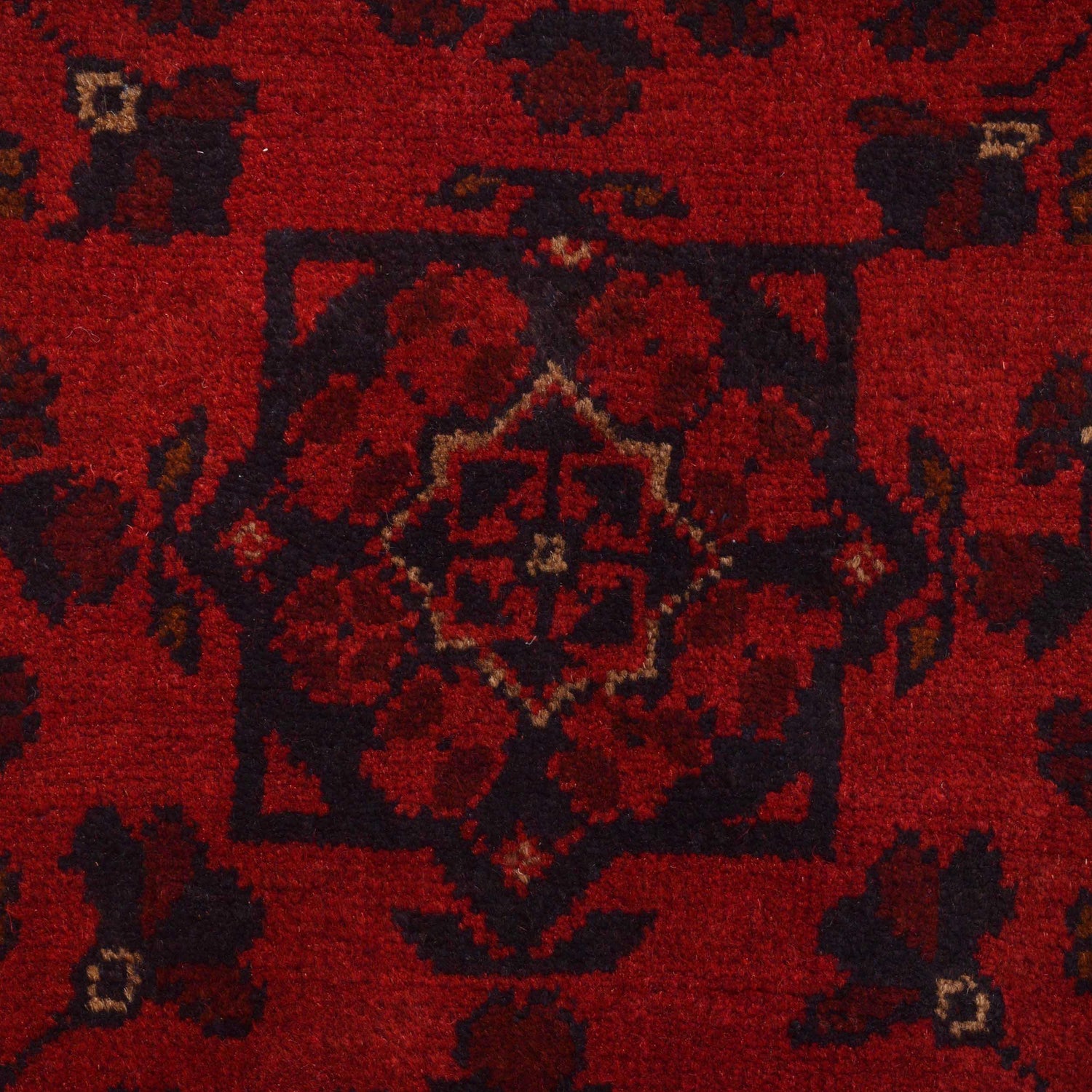 Khal Mohammadi Rug Handmade Red 3x5 ft