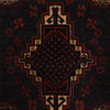 Baluchi Rug Handmade Multi Geometric 4x6 ft