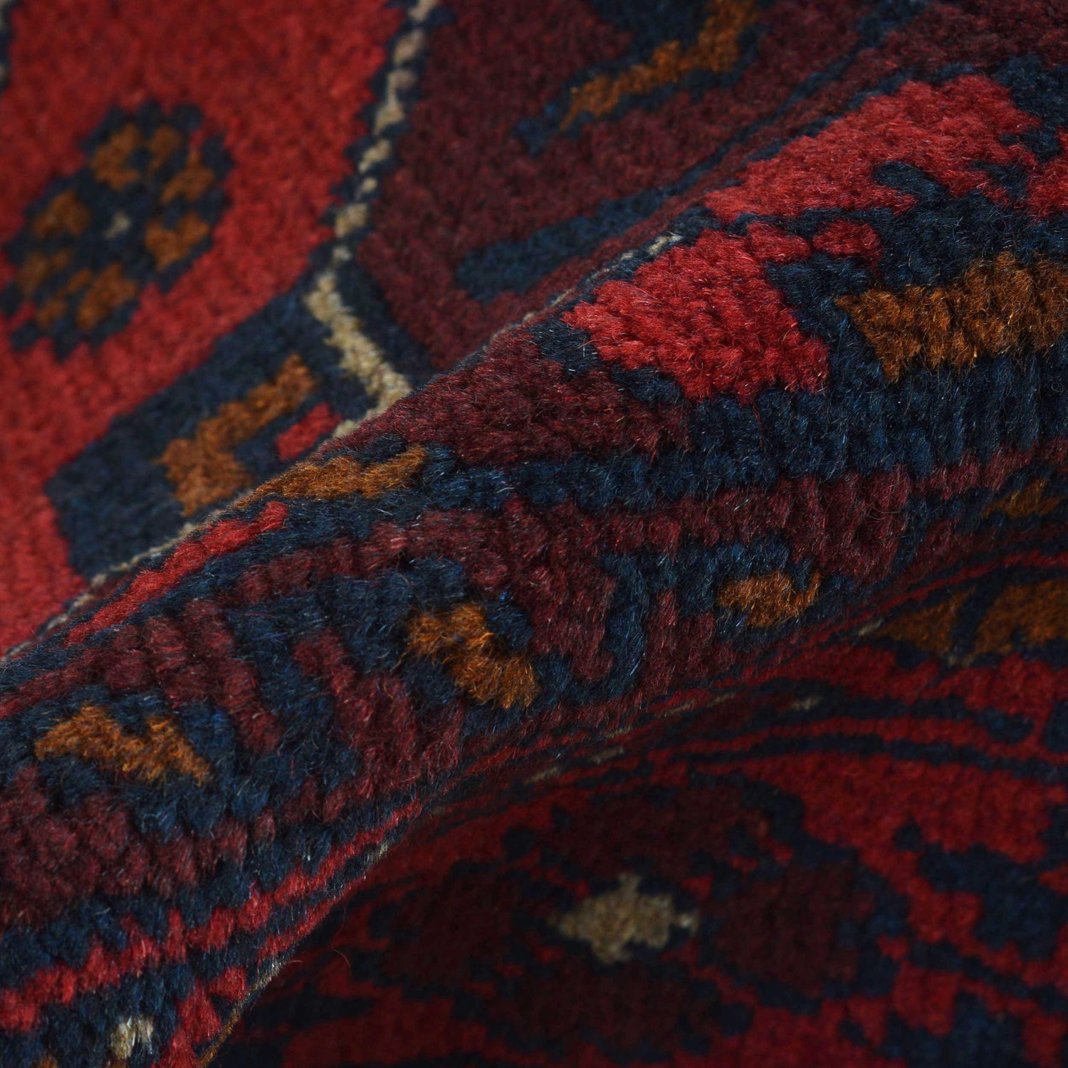 Khal Mohammadi Rug Handmade Red 10' Runner