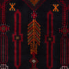 Baluchi Rug Handmade Multi Geometric 4x7 ft