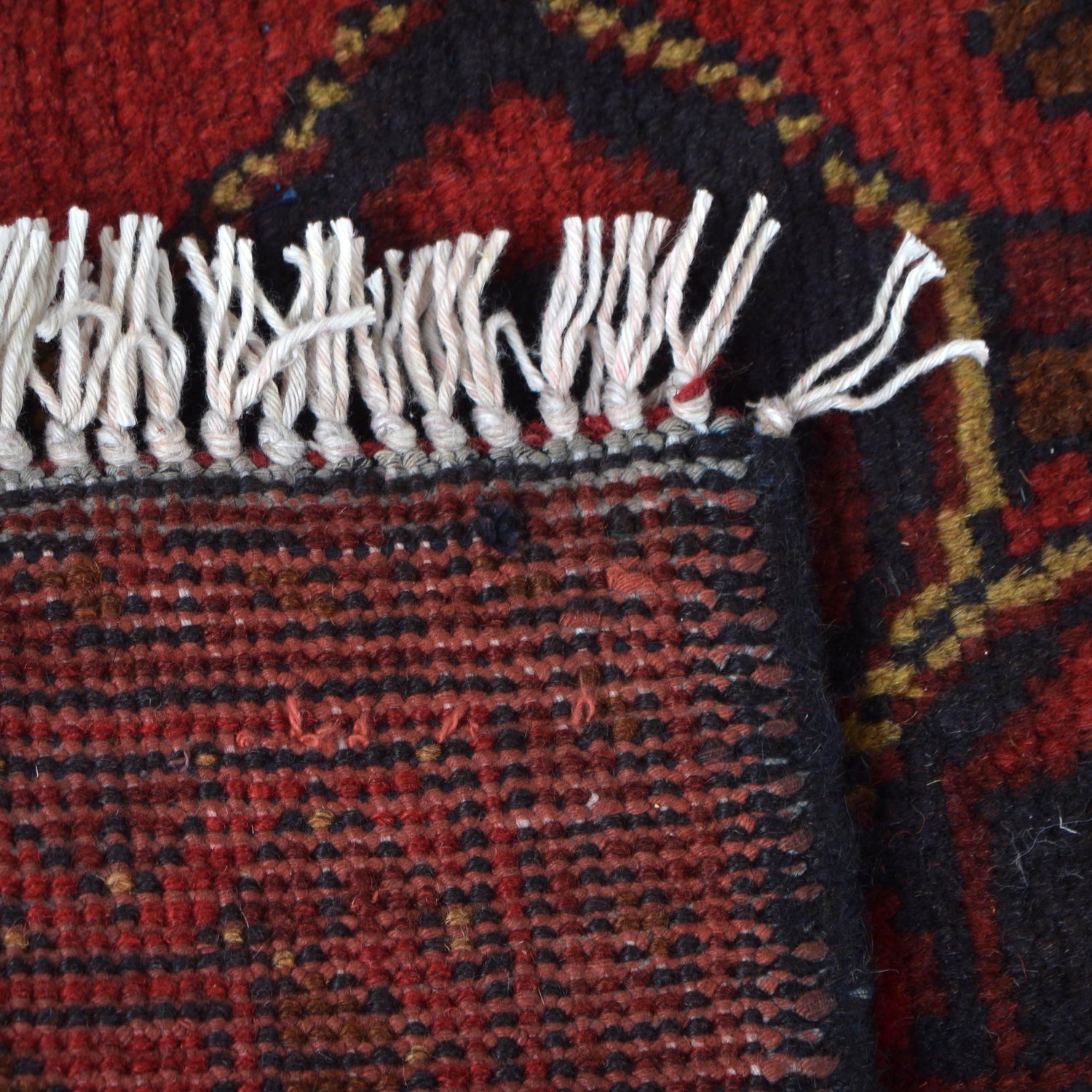 Khal Mohammadi Rug Handmade Red 10' Runner
