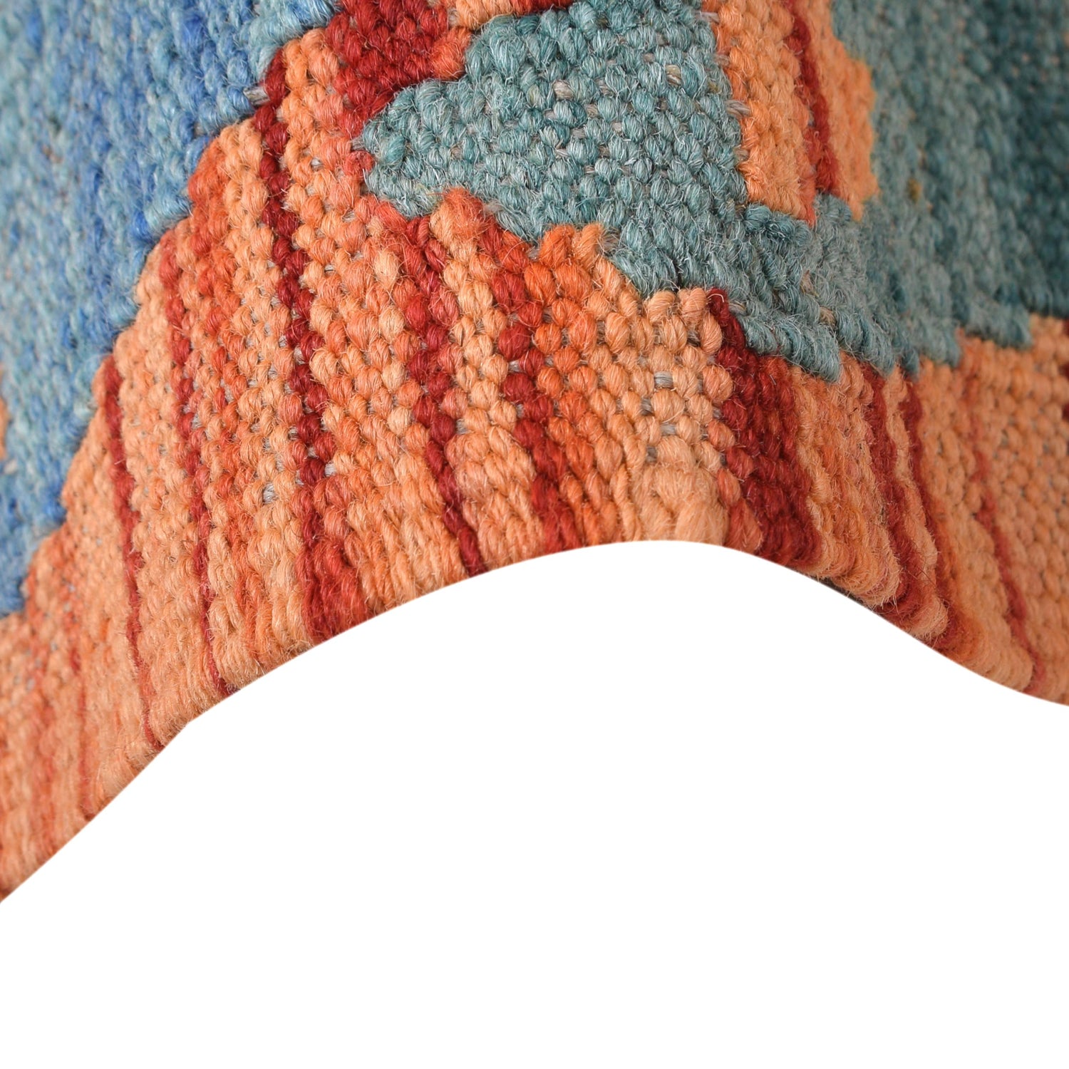 Handmade Multi Kilim Geometric 10' Runner
