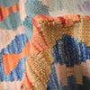 Handmade Multi Kilim Geometric 10' Runner