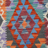Handmade Multi Kilim Geometric 8' Runner