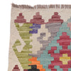 Handmade Multi Kilim Geometric 10' Runner