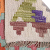 Handmade Multi Kilim Geometric 10' Runner